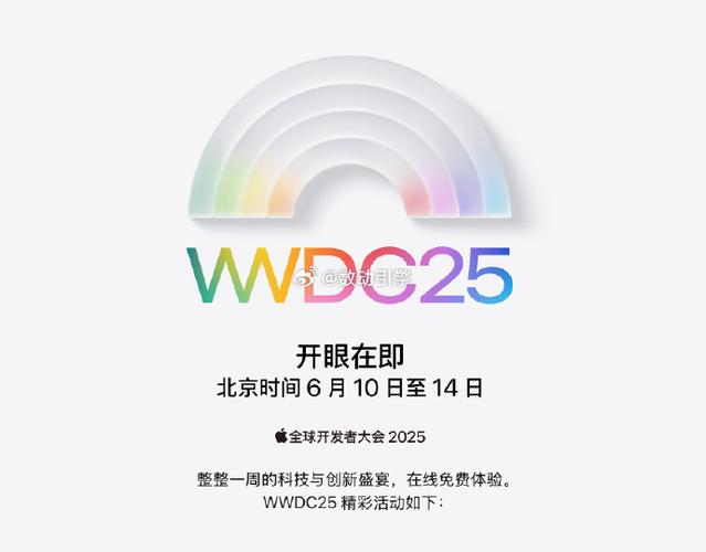 2025新澳门彩历史记录和苹果预热WWDC25与苹果预热海报